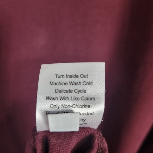 Universal Standard Iconic Geneva Dress sz 22-24 Black Cherry asymmetrical casual - Picture 7 of 8